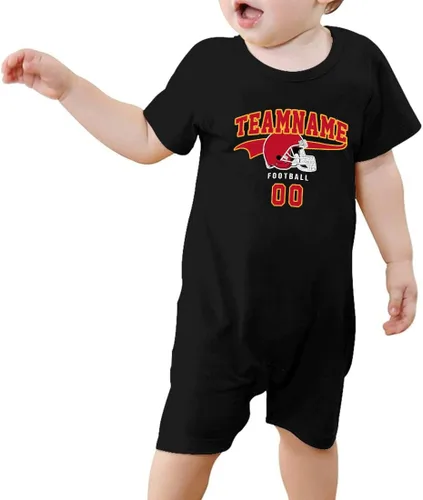 Miniatura 14 de Traje de fútbol personalizado para bebé, hace que tu bebé nombre y número de ropa de fútbol regalos