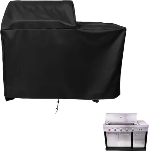 Miniatura 12 de Cubierta de horno de pizza para Ninja, cubierta de parrilla resistente para horno de exterior Ninja OO100 serie Woodfire 8 en 1, cubiertas