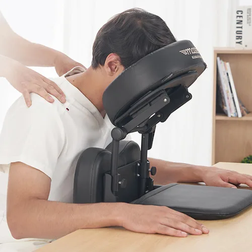 Kit de masaje portátil de masaje boca abajo para escritorio y mesa, almohada facial para dormir en la oficina, boca abajo después de una cirugía