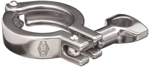 Dixon 13MHHM Series abrazadera resistente de un solo pasador con tuerca de ala de agujero cruzado de acero inoxidable 304, 1