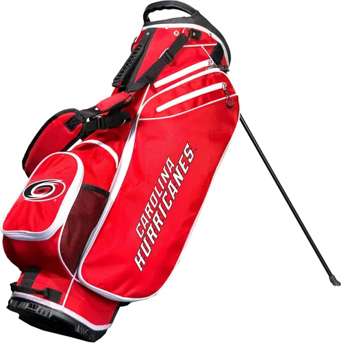 Miniatura 4 de Team Golf NHL Team Golf NHL Birdie Stand - Bolsa de golf, ligera, divisor de club de 14 vías, soporte de acción de resorte, bolsillo enfriador