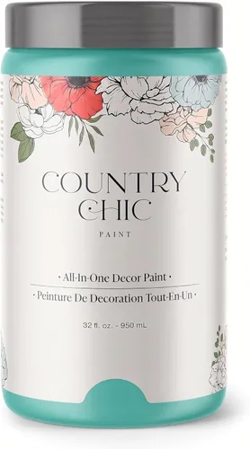 Miniatura 25 de Country Chic Pintura todo en uno estilo tiza para muebles, gabinetes, decoración del hogar, ecológica, acabado mate, imprimación incorporada y capa