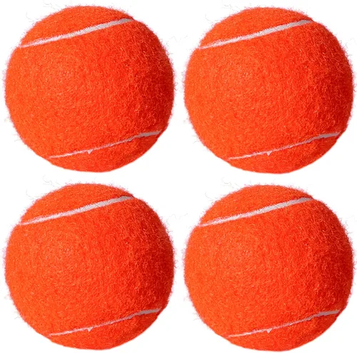 Pelotas de tenis, paquete de 4 pelotas de tenis de práctica avanzada para principiantes, entrenamiento jugando pelotas de tenis