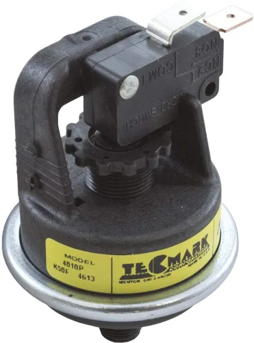Miniatura 2 de Presostato 4010P, 25A, Tecmark, 1/8" mpt, SPNO, plástico