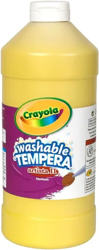 Crayola témpera, pintura lavable Amarillo
