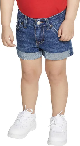 Miniatura 34 de Levi's Kids Girls Girlfriend Fit Short Shorts (Niños grandes)