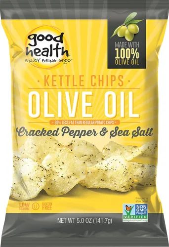 Miniatura 2 de Good Health chips de patatas de aceite de oliva, estilo hervido.