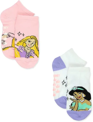 Miniatura 5 de Disney Princess - Paquete de 6 calcetines para niñas pequeñas con pinzas