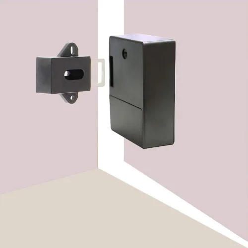 Miniatura 2 de ETEKJOY Cierre electrónico RFID para armarios oculto DIY para armarios de madera, taquillas, cajones, alacenas (Negro)