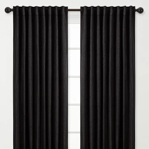 Miniatura 13 de Chanasya - Paneles de cortina con textura en relieve para sala de estar, dormitorio, ventana, patio, oficina, sala de estar. Cortinas para oscurecer