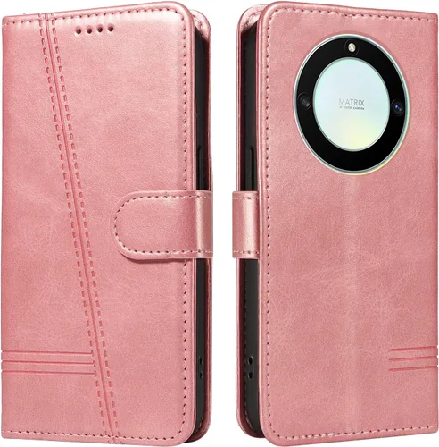 Miniatura 97 de Funda con tapa para Huawei Nova Lite 3, protección de 360 grados, a prueba de golpes, de piel sintética, con función atril y 3 ranuras