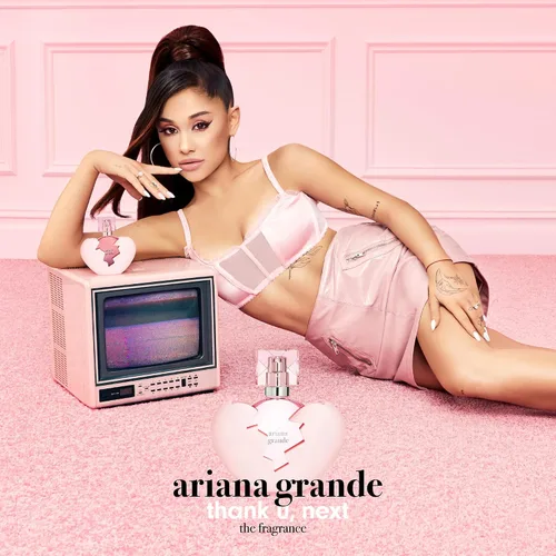 Miniatura 4 de Ariana Grande Thank U Next Eau de Parfum - Fragancia floral de almizcle gourmand para mujer - Perfume de mujer con notas de coco, azúcar macarrón