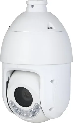EmpireTech IR y luz blanca Dual Light Fusion 4K 8MP 1/2.8 "CMOS 25x PTZ cámara IP, a todo color, luz de advertencia roja y azul, IVS, seguimiento