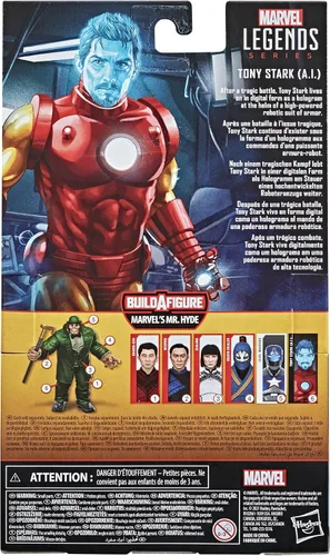 Miniatura 12 de Hasbro Marvel Legends Series - Figura de acción coleccionable de 6 pulgadas de Tony Stark (A.I.) para niños a partir de 4 años