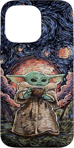 Miniatura 21 de Star Wars: The Mandalorian The Child Starry Night Style - Carcasa para iPhone 17