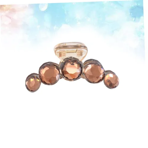 Miniatura 8 de FOMIYES Accesorios para el cabello con diamantes de imitación, pasadores de perlas, accesorios para el cabello de perlas, garras para el cabello