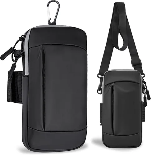 Miniatura 8 de Soporte para teléfono para correr, brazalete, bolso cruzado para teléfono celular, para mujeres, hombres, niños, iPhone 17, 16, 16e, 15, 14, 13, 12