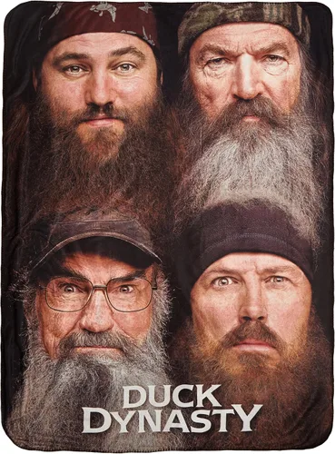 Miniatura 2 de Duck Dynasty A&E - Manta polar de 4 caras