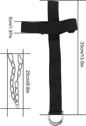 Miniatura 2 de Arnés de entrenamiento de cuello, arnés suave, cómodo, profesional, ajustable, levantamiento de pesas para entrenamiento
