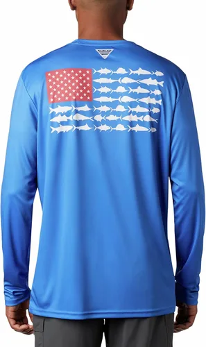 Miniatura 2 de Columbia Mens Terminal Tackle PFG Fish Flag Ls