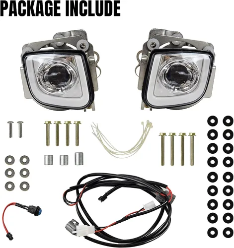 Miniatura 5 de Kit de luces antiniebla LED para Goldwing, luces antiniebla rectangulares de conducción intermitentes para Honda Gold Wing GL1800 2012-2017 F6B
