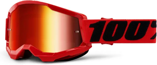 Miniatura 38 de 100% STRATA 2 Goggles – Gafas deportivas para motocross y ciclismo de montaña – Gafas para ciclistas – Gafas de motocross para hombre