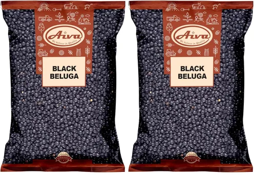 Miniatura 6 de Lentejas Beluga negras Aiva Lentejas negras enteras Lentejas Beluga - (4 libras)