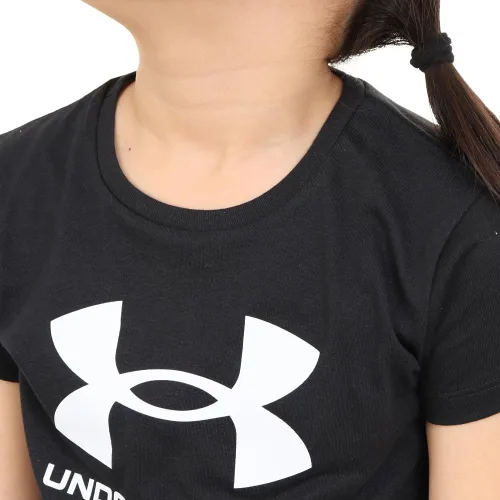 Miniatura 6 de Under Armour Camiseta de manga corta con gráfico Live Sportstyle para niña