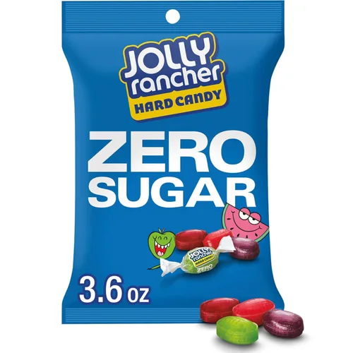 Miniatura 9 de JOLLY RANCHER Bolsa de dulces duros con sabor a fruta variada Zero Sugar, 6.1 onzas