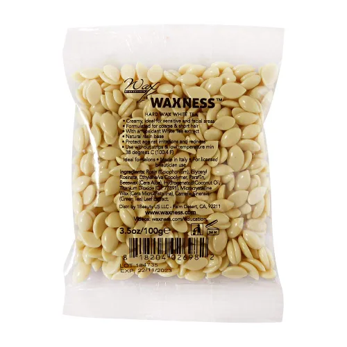 Miniatura 22 de Waxness – Película de cera Esferas duras de cera – Azuleno 1.1 lb (500 g) – Cera dura profesional sin bandas con azuleno para cara y cuerpo