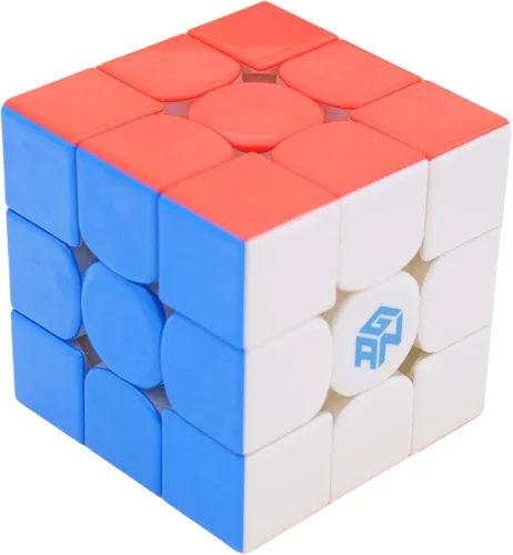 Miniatura 2 de Bukefuno GAN 356 Maglev Flagship Cubo 3x3 GAN 356 M Maglev Speed Rompecabezas magnético sin calcomanías, cubos mágicos GAN356 Maglev 3x3