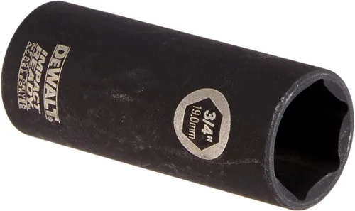 Miniatura 5 de DEWALT - Enchufe de impacto profundo, SAE, accionamiento de 3/8 pulgadas, 9/16 pulgadas (DW2287) (Paquete de 2)