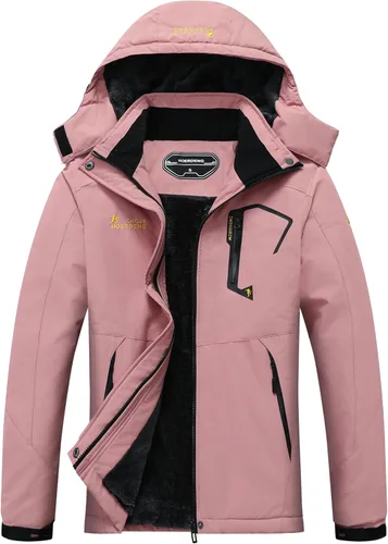 Miniatura 18 de MOERDENG Women's Waterproof Ski Jacket Warm Winter Snow Coat Mountain Windbreaker Hooded Raincoat Jacket