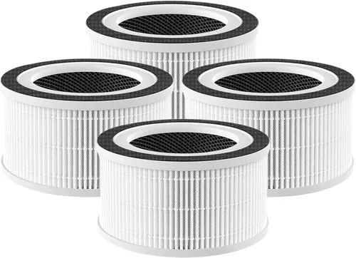 Miniatura 11 de Nispira Filtro HEPA 3 en 1 + carbono compatible con AFLOIA FILLO, HALO, MOOKA Allo purificador de aire, Honati, Miroco, Vanaheim y Saki, 1 paquete