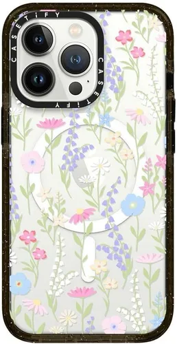 Miniatura 375 de Funda Impact de CASETiFY para iPhone 13 Pro Max con Magsafe - Estuche Claro Cuento de Invierno - Claro Negro Estuche transparente Winter Tale
