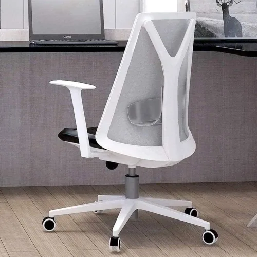 Miniatura 5 de Silla de computadora, silla de oficina en casa, silla de estudio, silla de dormitorio, respaldo elevador, silla cómoda de ingeniería sedentaria