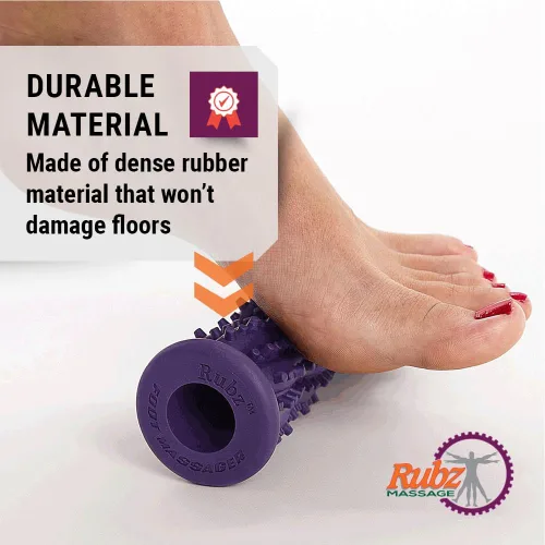 Miniatura 4 de Due North Foot Rubz - Rodillo de masaje de pies, 0.4 libras, multicolor (DNFM1)