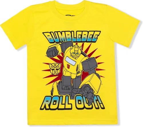 Miniatura 4 de Transformers Hasbro Boys 3 Pack Short Sleeve T-Shirts for Little Kids BlueYellowRed