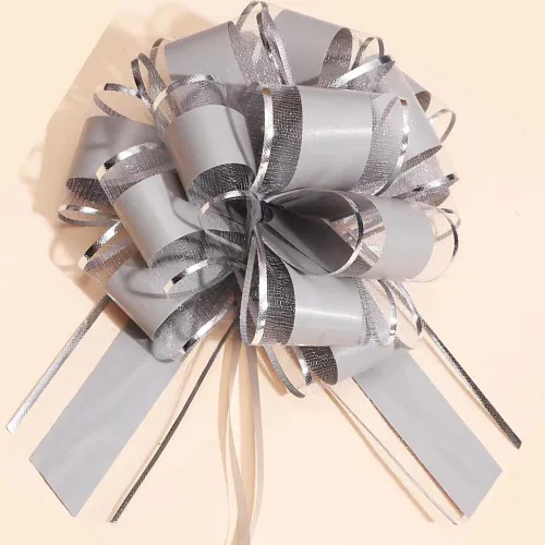 Miniatura 12 de 6 piezas de arcos tirados, arco de regalo de 15 cm, arcos tirados para Navidad, bodas, cestas de San Valentín, baby shower, día de la madre