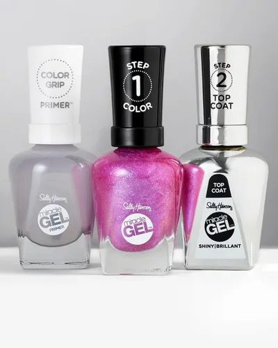 Miniatura 8 de Sally Hansen Miracle Gel Esmalte de uñas de calidad de salón Fórmula tipo gel, sistema de dos pasos, no se necesita luz UV, larga duración 2-512