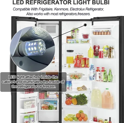 Miniatura 2 de Kscjdg KEI D34l - Bombilla de repuesto para refrigerador Frigidaire 5304511738 Frigidaire piezas para refrigerador PS12364857 AP6278388