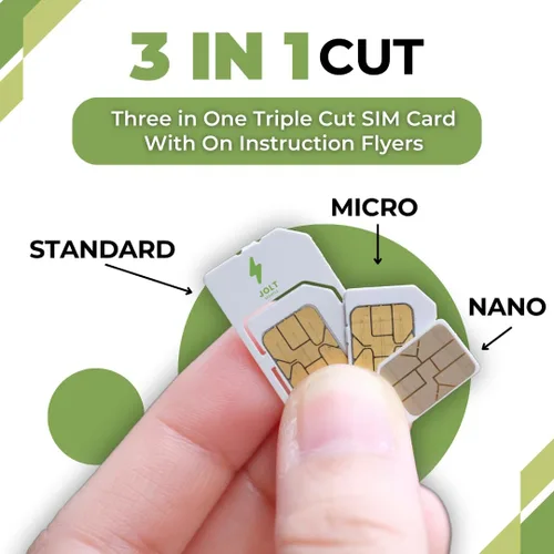Miniatura 3 de Tarjeta SIM de datos – Plan de datos de 360 días de Internet de 24 GB en red AT&T 5G 4G LTE compatible con cualquier dispositivo IoT desbloqueado
