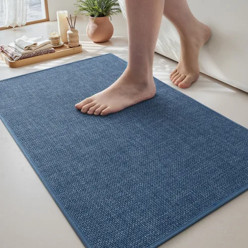 Miniatura 7 de MontVoo Alfombra de Baño - Alfombras de Baño Ultra Delgadas Antideslizantes para Alfombra de Baño de Secado Rápido, Respaldo de Goma Alfombras
