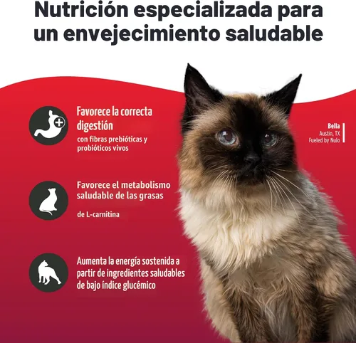 Miniatura 3 de Nulo Freestyle Alimento para Gatos Mayores Alto en Proteínas, Receta de Abadejo de Alaska y Batata - Alimento Seco Natural Sin Granos para Gatos