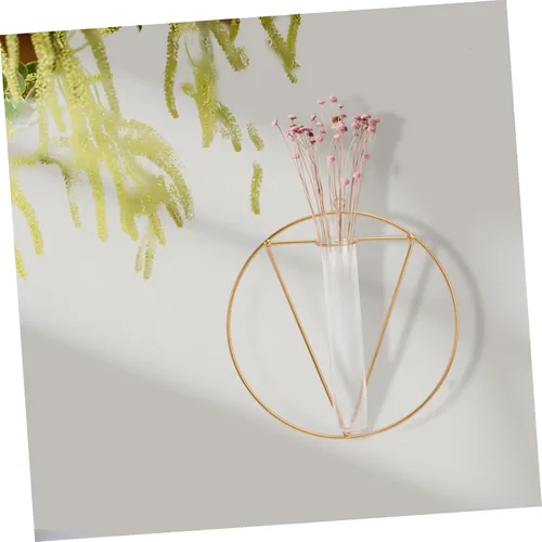 Miniatura 8 de Jarrón de vidrio para botella, contenedor floral para el hogar, florero, arreglo de contenedor, ornamento, jarrón montado en la pared, jarrón