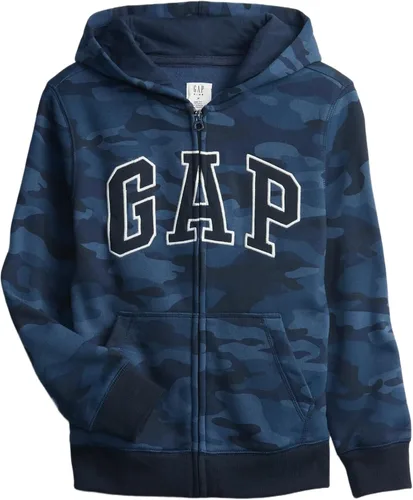 Miniatura 21 de GAP Sudadera con capucha y cremallera completa con logotipo para niños