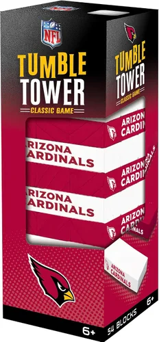 Miniatura 17 de MasterPieces Día del juego - NFL San Francisco 49ers - Torre de caída con licencia oficial, bloques de madera real