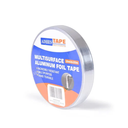 ADHES TAPE Cinta de papel de aluminio, resistente al calor, impermeable, 0.78 pulgadas x 164 pies, para HVAC, reparación, sellado, aislamiento