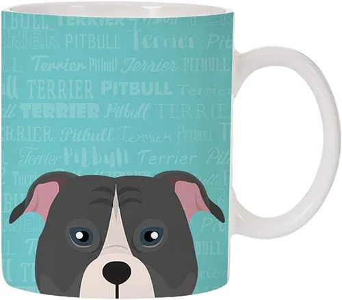 Miniatura 17 de Taza de café de cerámica con diseño de raza de perro de 11 oz (Border Collie)