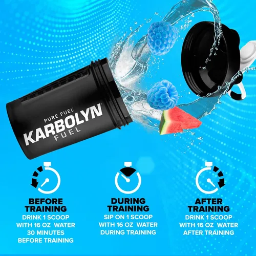Miniatura 6 de EFX Sports Karbolyn Fuel Polvo de carbohidratos de absorción rápida Carga de carbohidratos, energía sostenida, recuperación rápida Sin